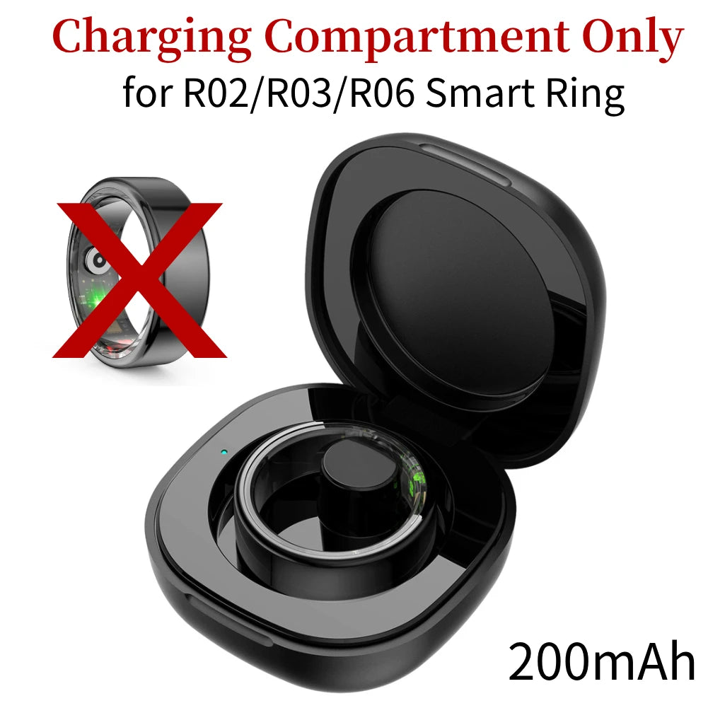 R02 Smart Ring Military Grade Titanium Health Monitor IP68