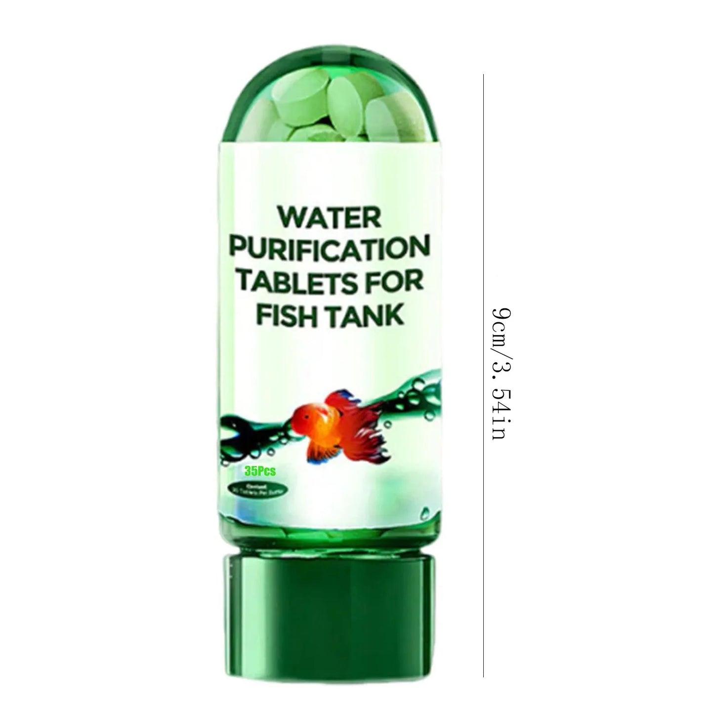 Water Purification Tablets Freshwater Aquarium Water Clarifier Tablet Effective Fish Bowl Cleaning Solution For Home Shop Store