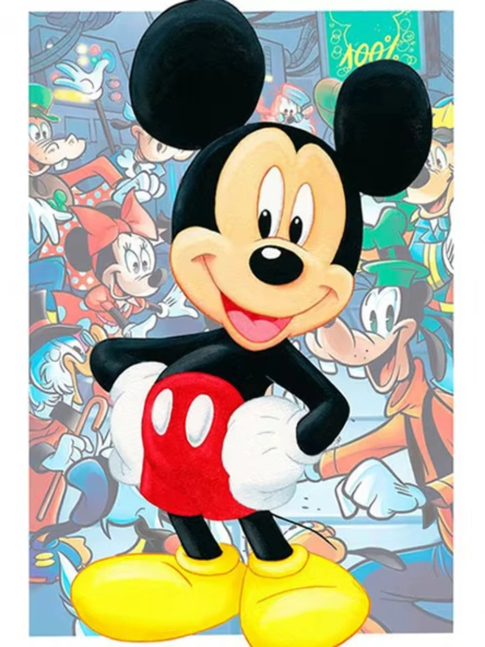 MINISO Frameless Disney Diamond Painting Mosaic Wall Art