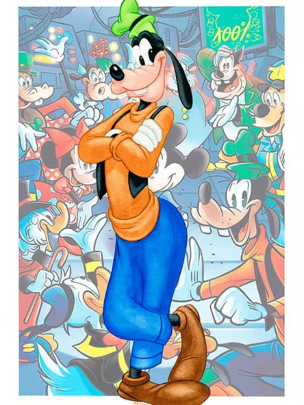 MINISO Frameless Disney Diamond Painting Mosaic Wall Art