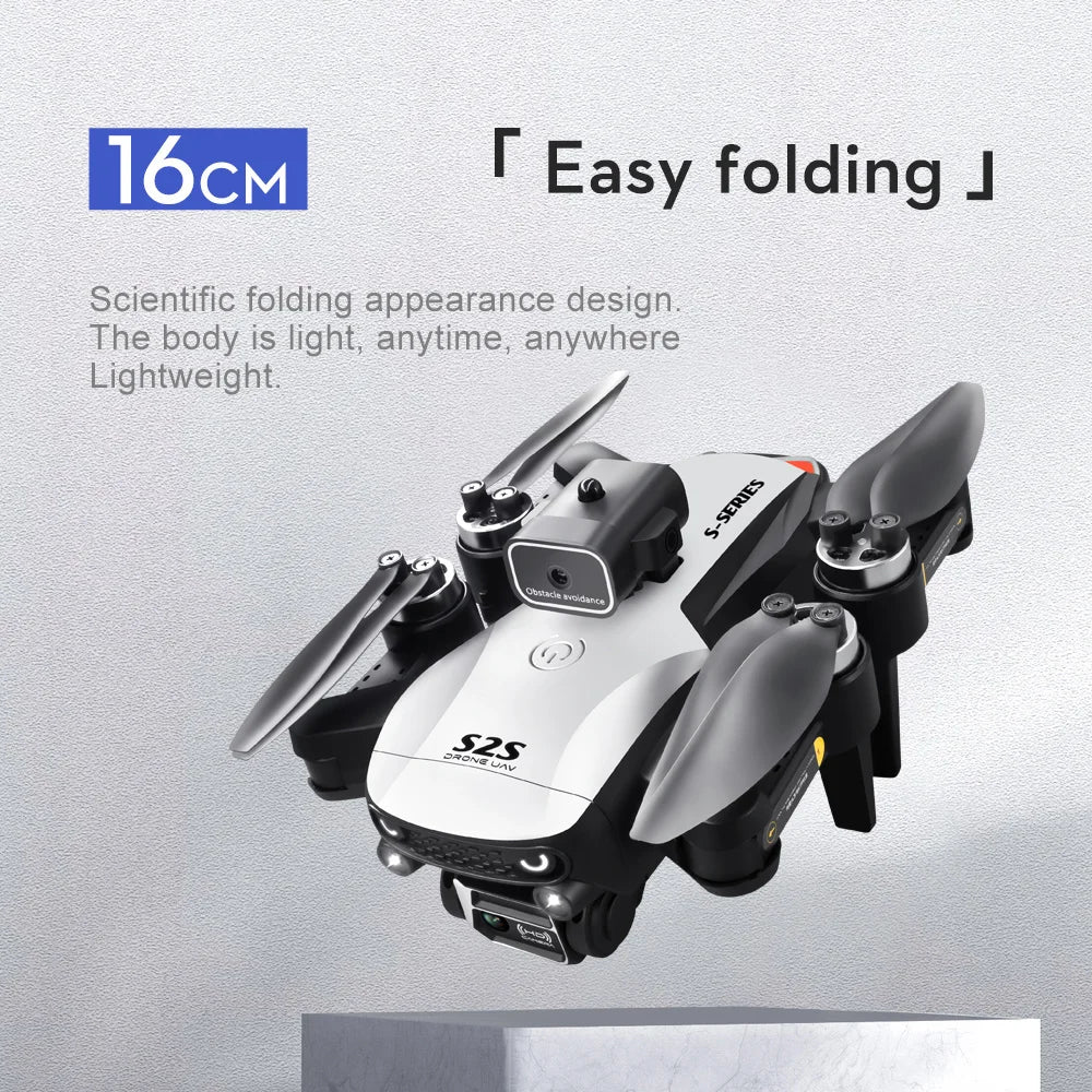 KBDFA S2S Mini Drone Foldable Obstacle Avoidance Quadcopter