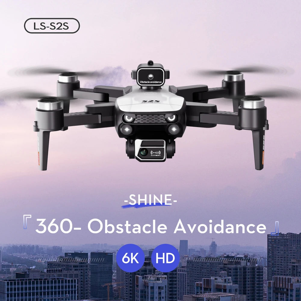 KBDFA S2S Mini Drone Foldable Obstacle Avoidance Quadcopter