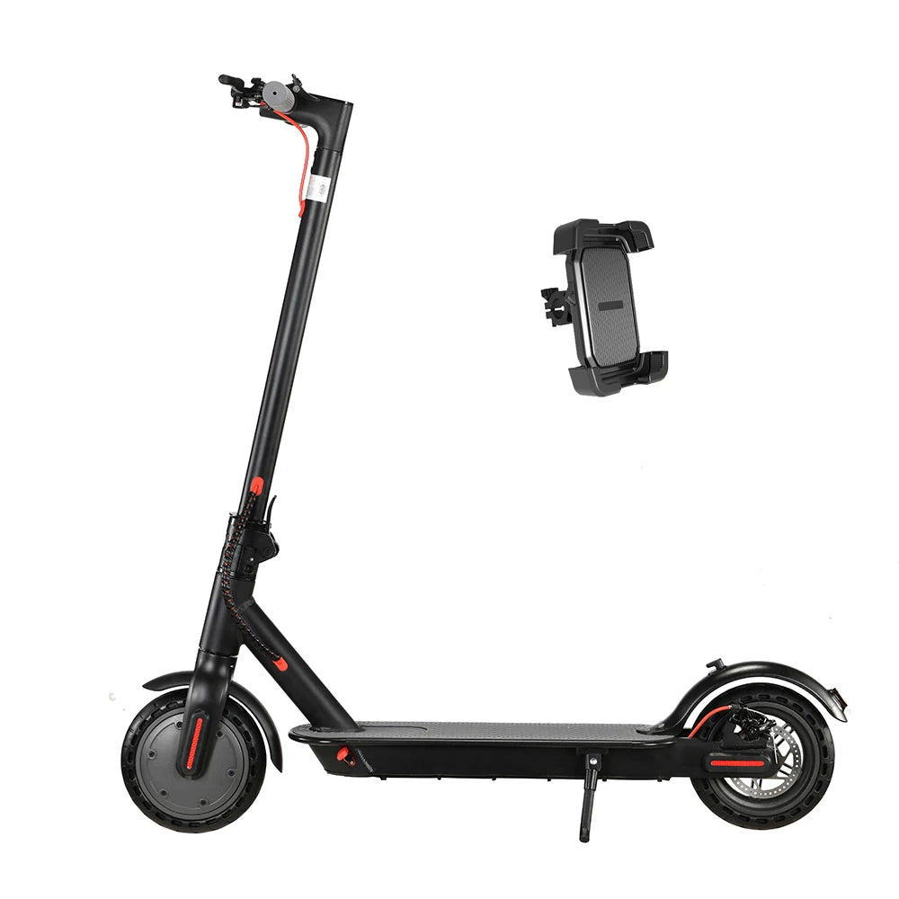 350W Foldable Electric Scooter With Dual Brake System