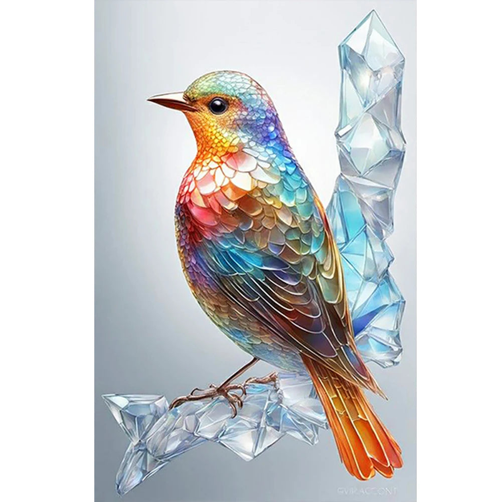 5D DIY Full Round Drill Diamond Painting Animal Kit Gift