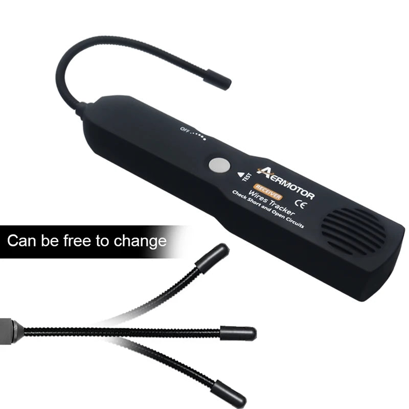 Aermotor Automotive Short Cable Tracker Open Wire Finder Same as EM415PRO Universal 6-42V DC Find Car Short Circuit Wire