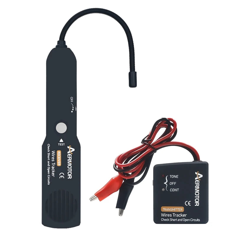 Aermotor Automotive Short Cable Tracker Open Wire Finder Same as EM415PRO Universal 6-42V DC Find Car Short Circuit Wire
