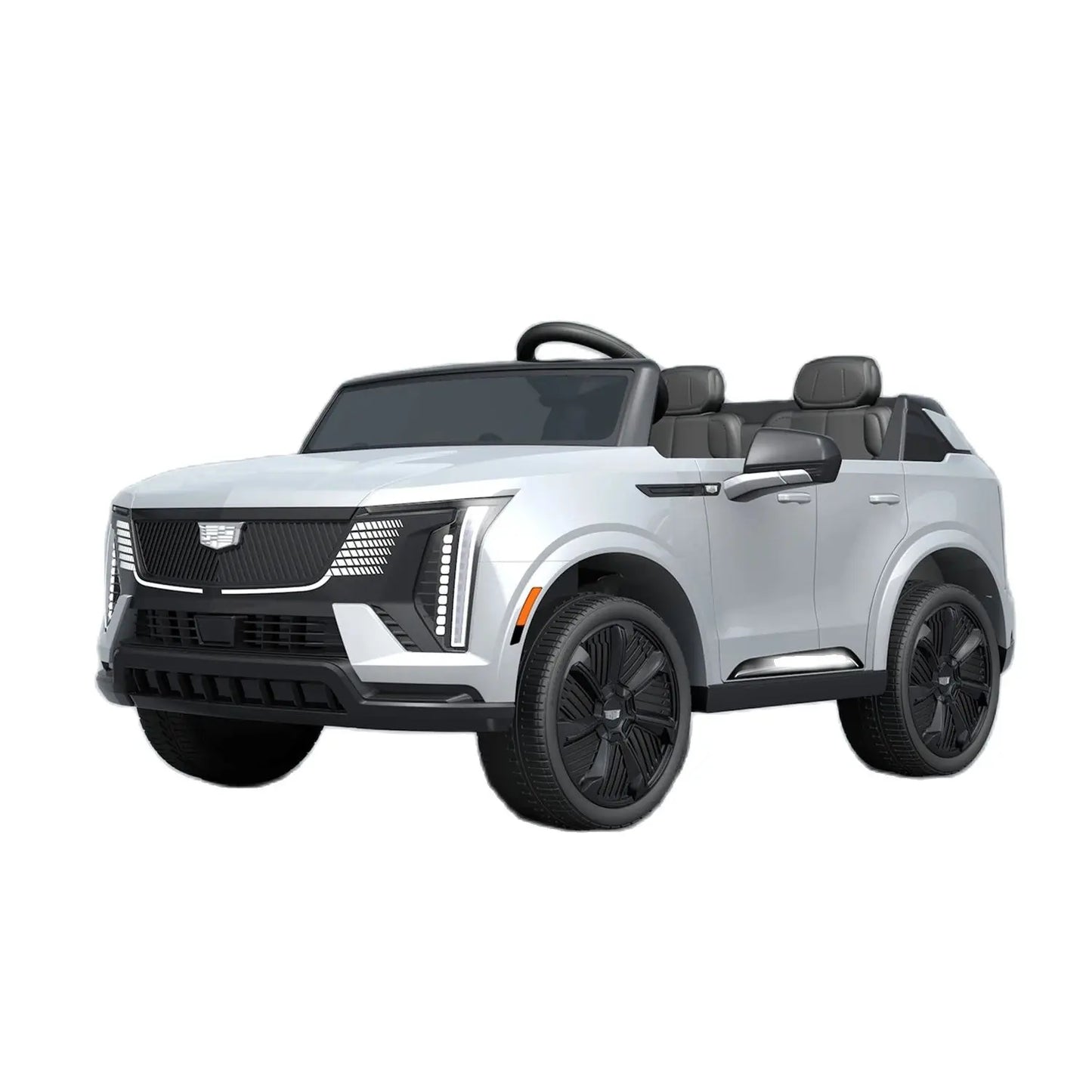 24V Ride On Car With Remote Control 2 Seater Led Lights
