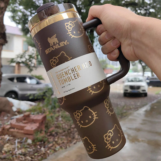 Stanley Quencher H20 Tumbler Cup Holder Compatible 40 Oz With Handle For Travel