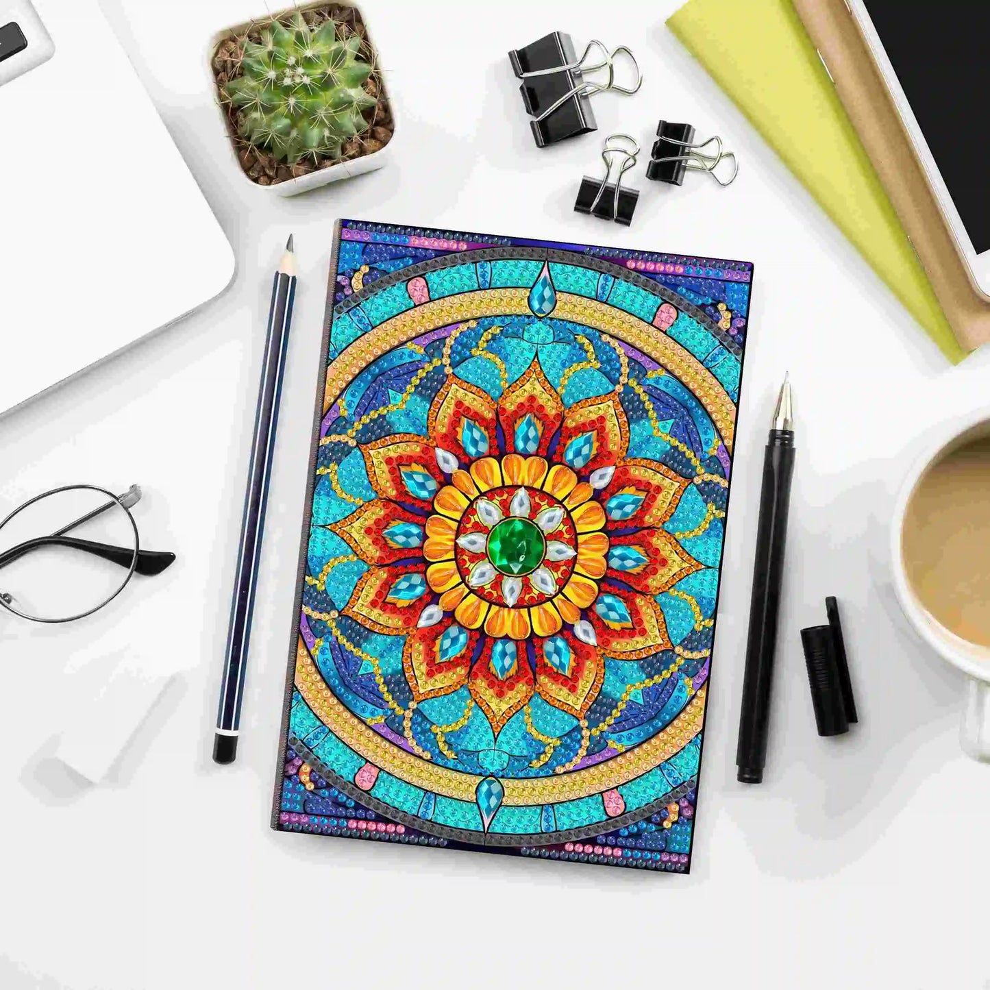 4 Pcs Diamond Art Kits for Adults Teens DIY 5D Crafts
