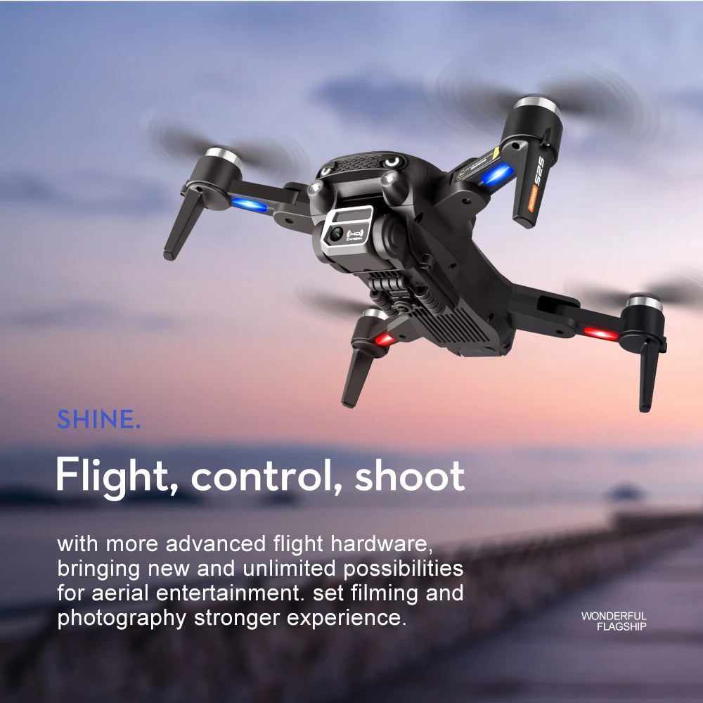 KBDFA S2S Mini Drone Foldable Obstacle Avoidance Quadcopter
