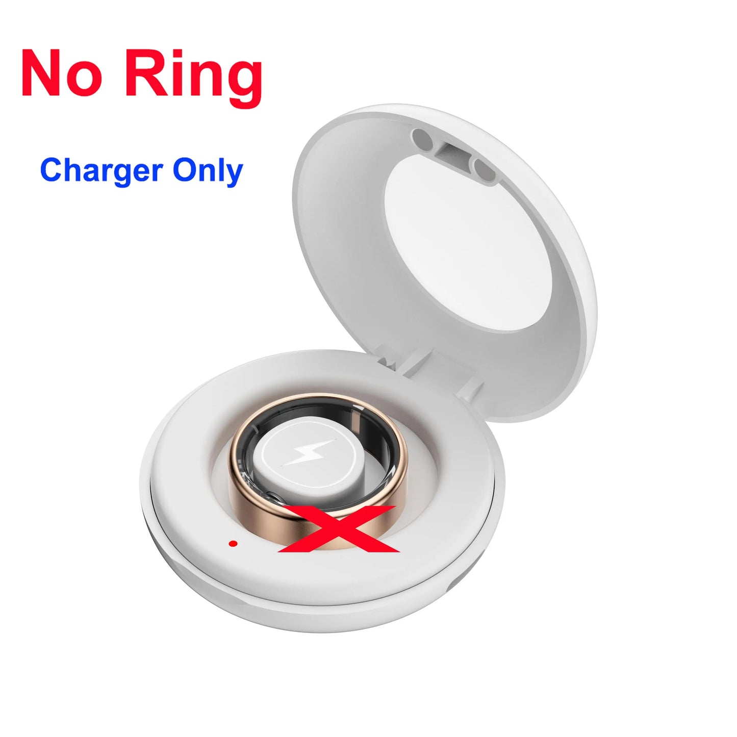 For Galaxy Pattern Smart Ring for Men Women Health Sleep Monitor Heart Rate Waterproof Multi-Sport Samsung Couple SmartRing Gold