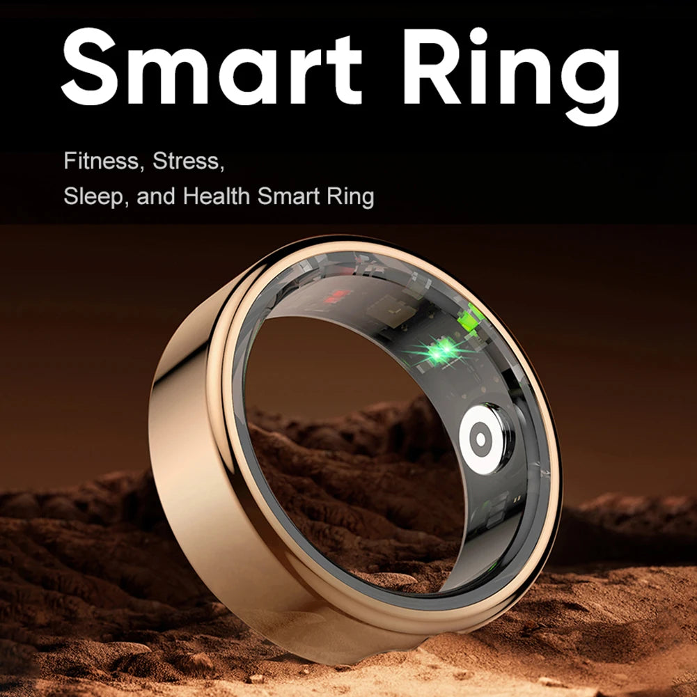 R02 Smart Ring Military Grade Titanium Health Monitor IP68