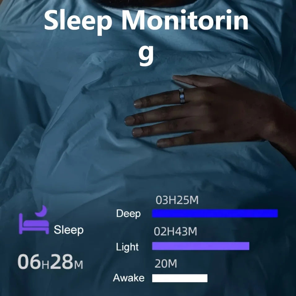 Smart Ring Wireless Connection Phone Health Monitoring Sleep