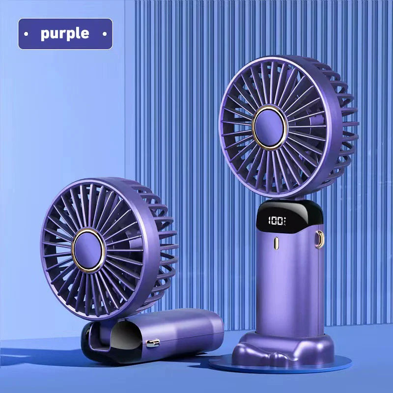 Rechargeable Neck Fan Portable USB Air Cooler For Home Use