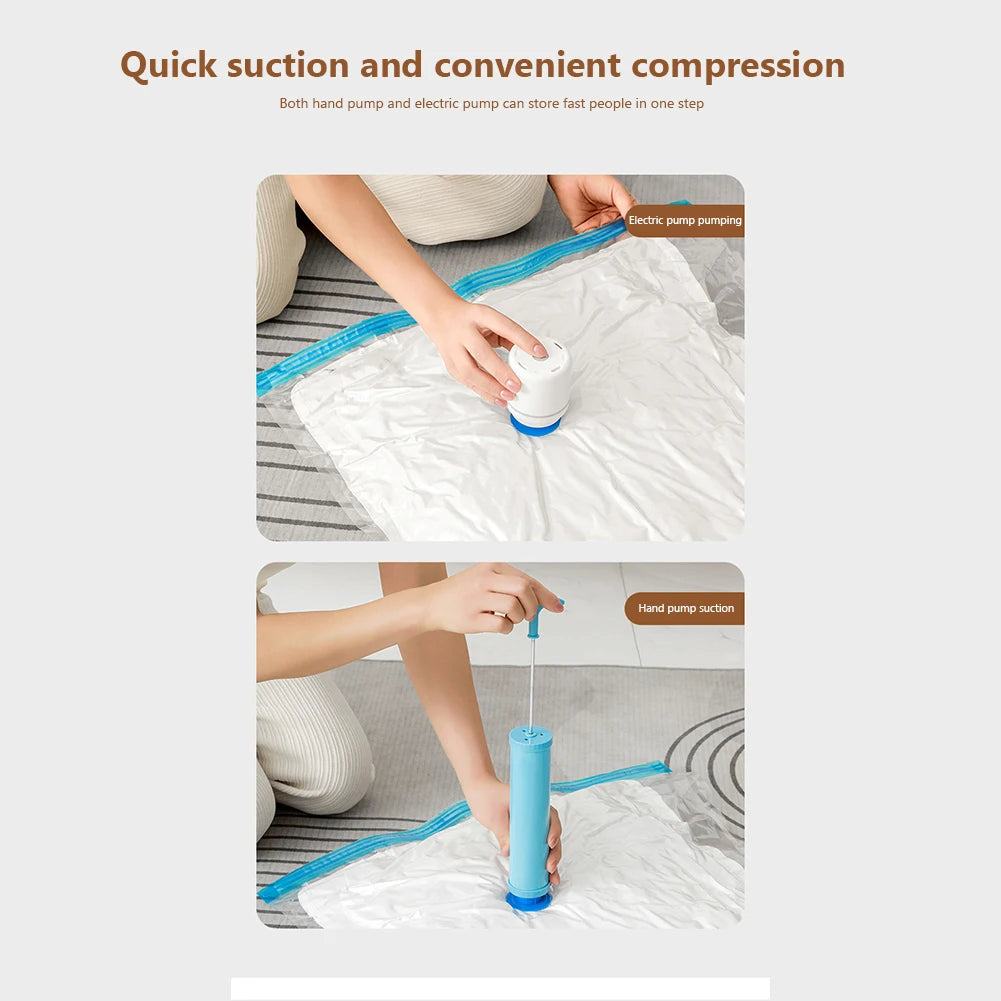 Reusable Vacuum Bags With Electric Pump Mini Vacuum Sealer