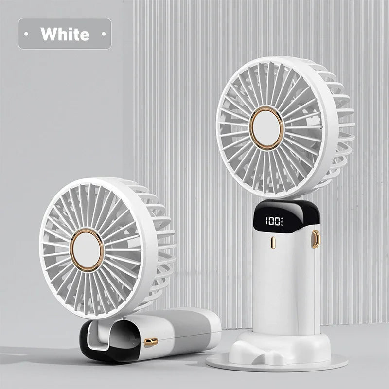 Rechargeable Neck Fan Portable USB Air Cooler For Home Use