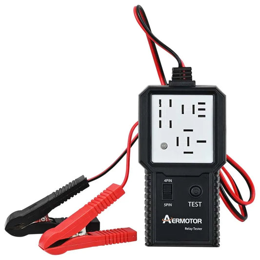Aermotor 12-24V Car Relay Tester Electronic Automotive Relay Detector Auto Battery Checker Alternator Analyzer Diagnostic Tool ﻿