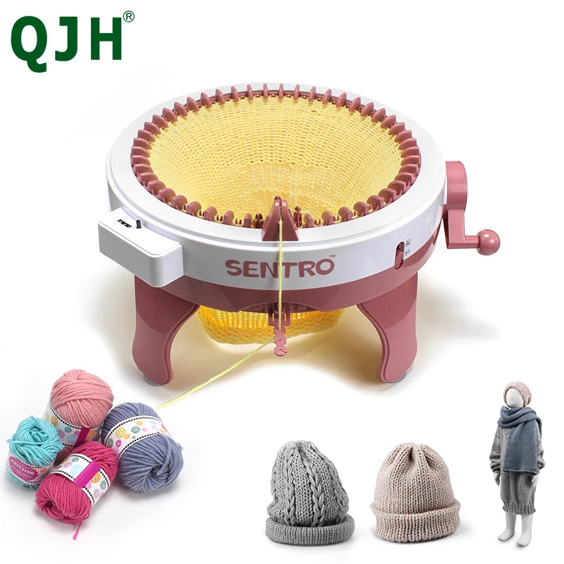 SENTRO 40 48 Needle Knitting Machine Dual Loom Kit Gift