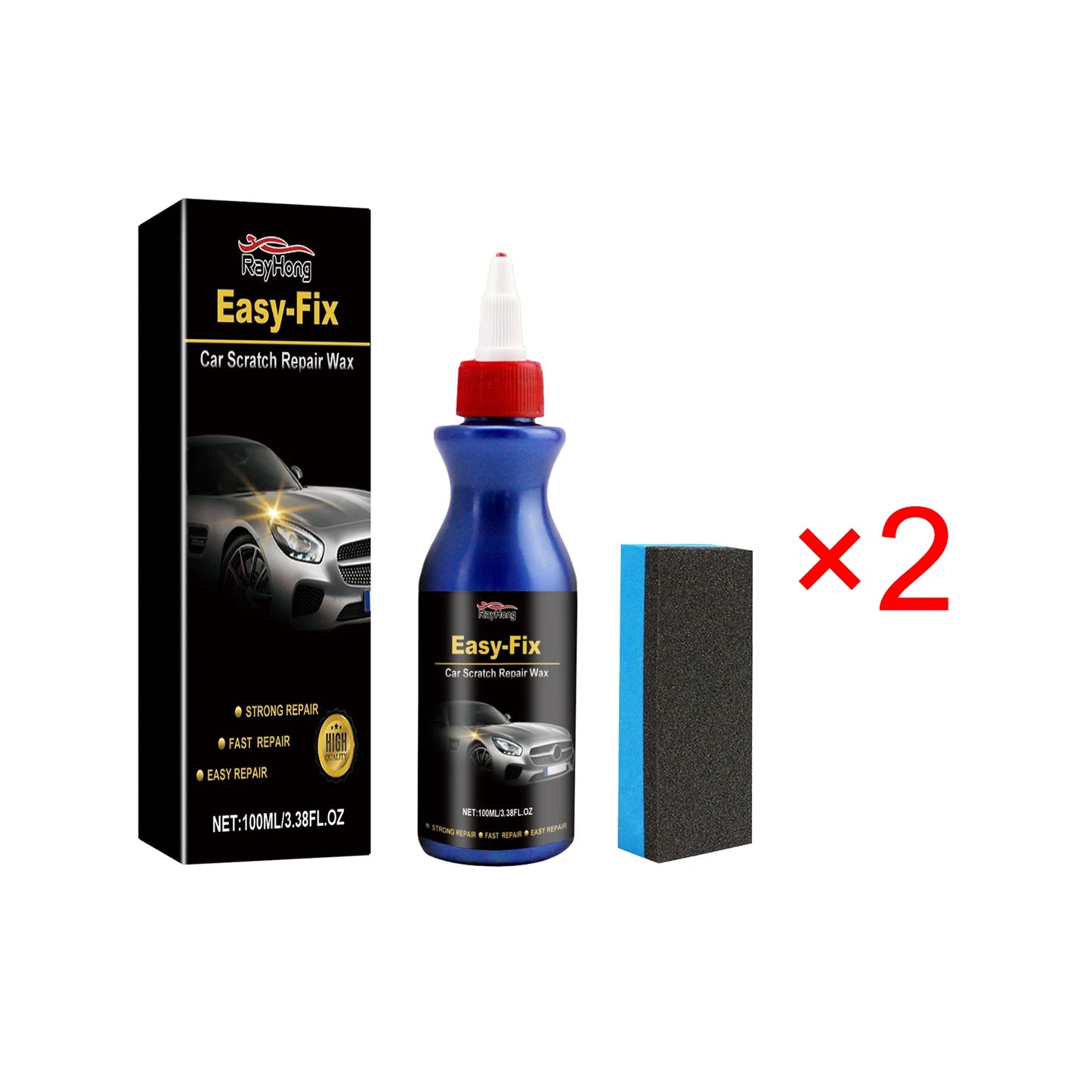 Car Scratch Repair Wax Car Paint Scratch Repair Abrasive Polishing Coating Restore Luster Refurbished Repair Wax