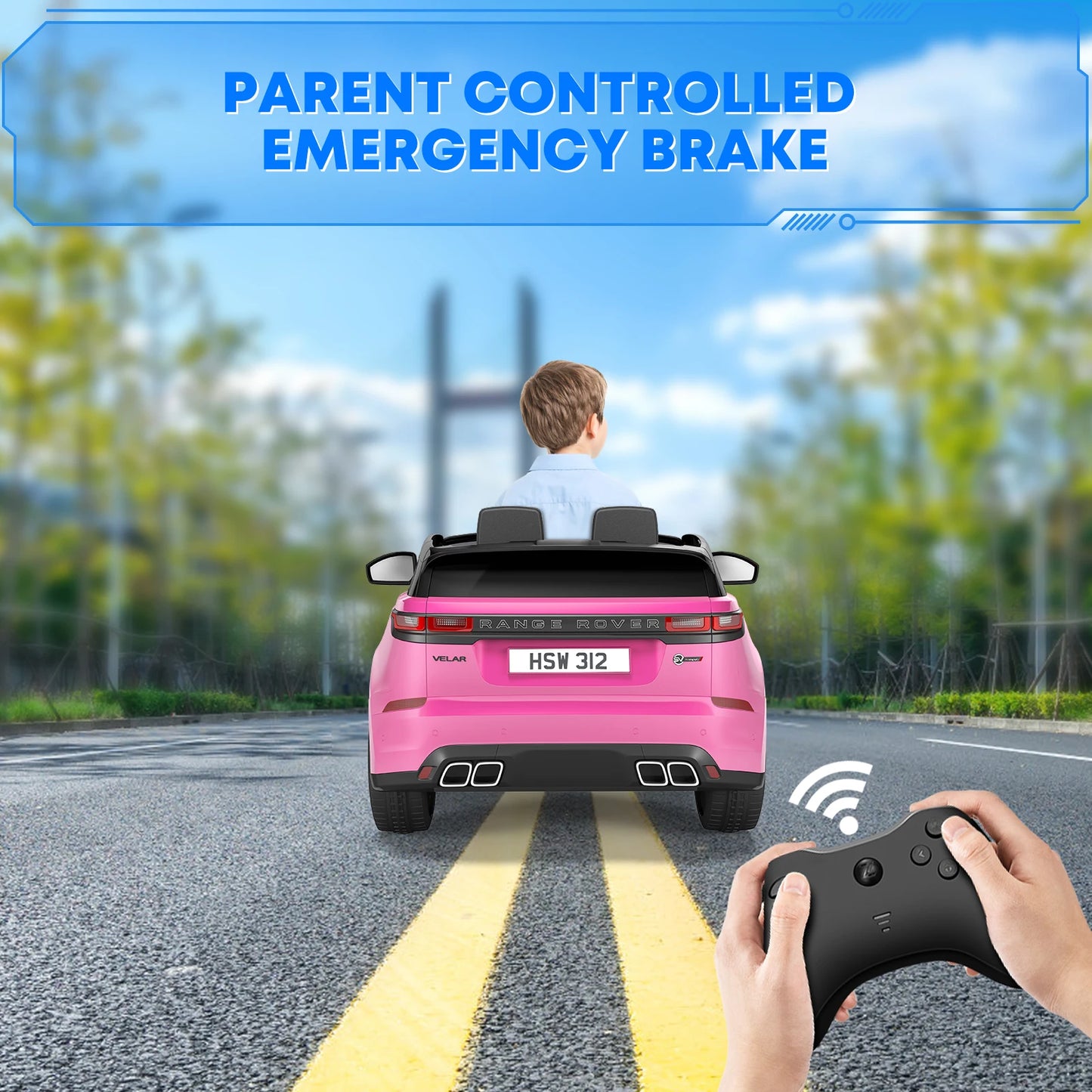 Ride On Cars For Kids Four To Eight 12V MP3 Remote Car