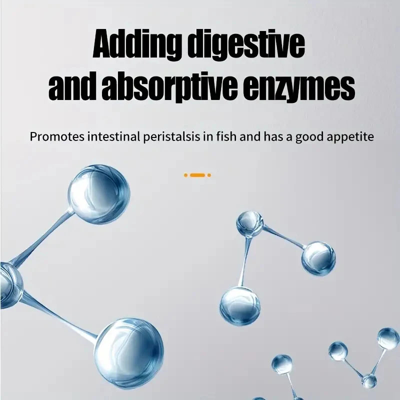 Goldfish Variety Pellets, Colored Granular Fish Grain Diet