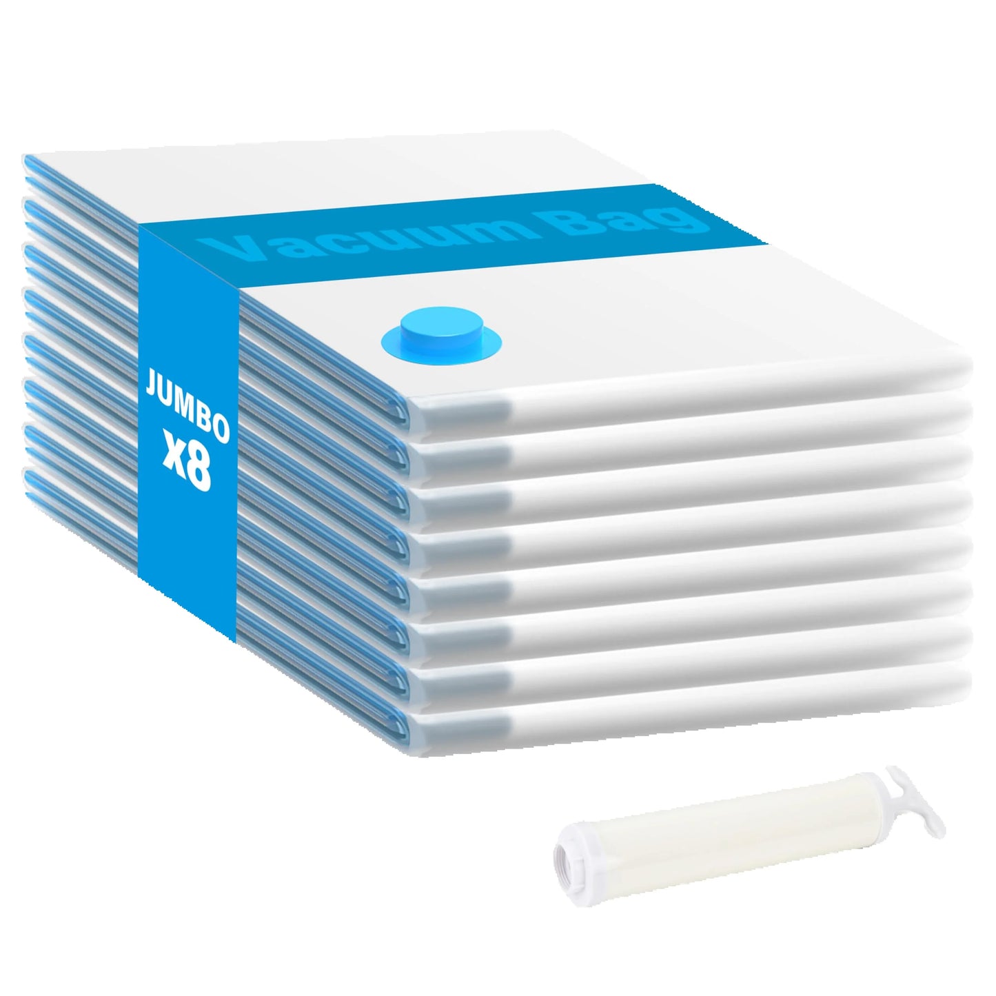 Vacuum Storage Bags Jumbo Pack With Pump For Quilts