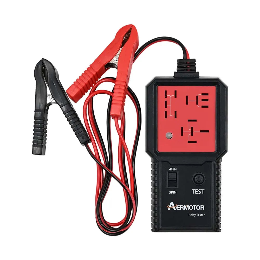 Aermotor 12-24V Car Relay Tester Electronic Automotive Relay Detector Auto Battery Checker Alternator Analyzer Diagnostic Tool ﻿