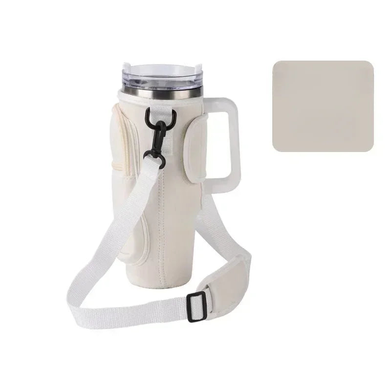 40oz Stanley Water Bottle Carrier Bag With Adjustable Strap