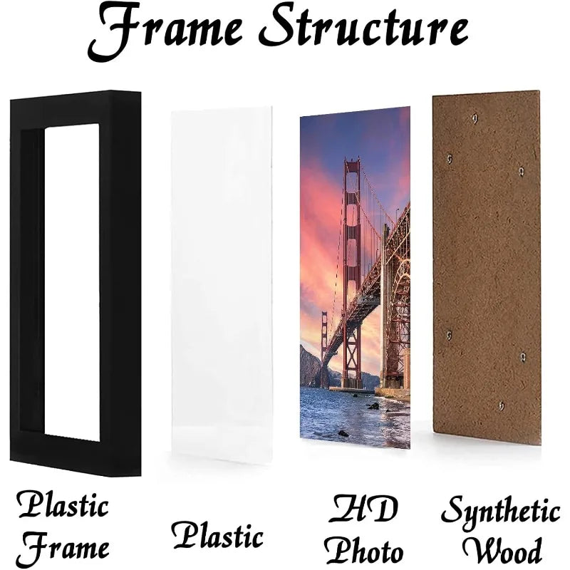 6 Sets 12x16 Picture Frame for Canvas Collage Art Gallery
