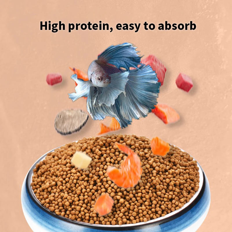 Super Fresh Betta Fish Feed All Natural Protein Rich Calcium