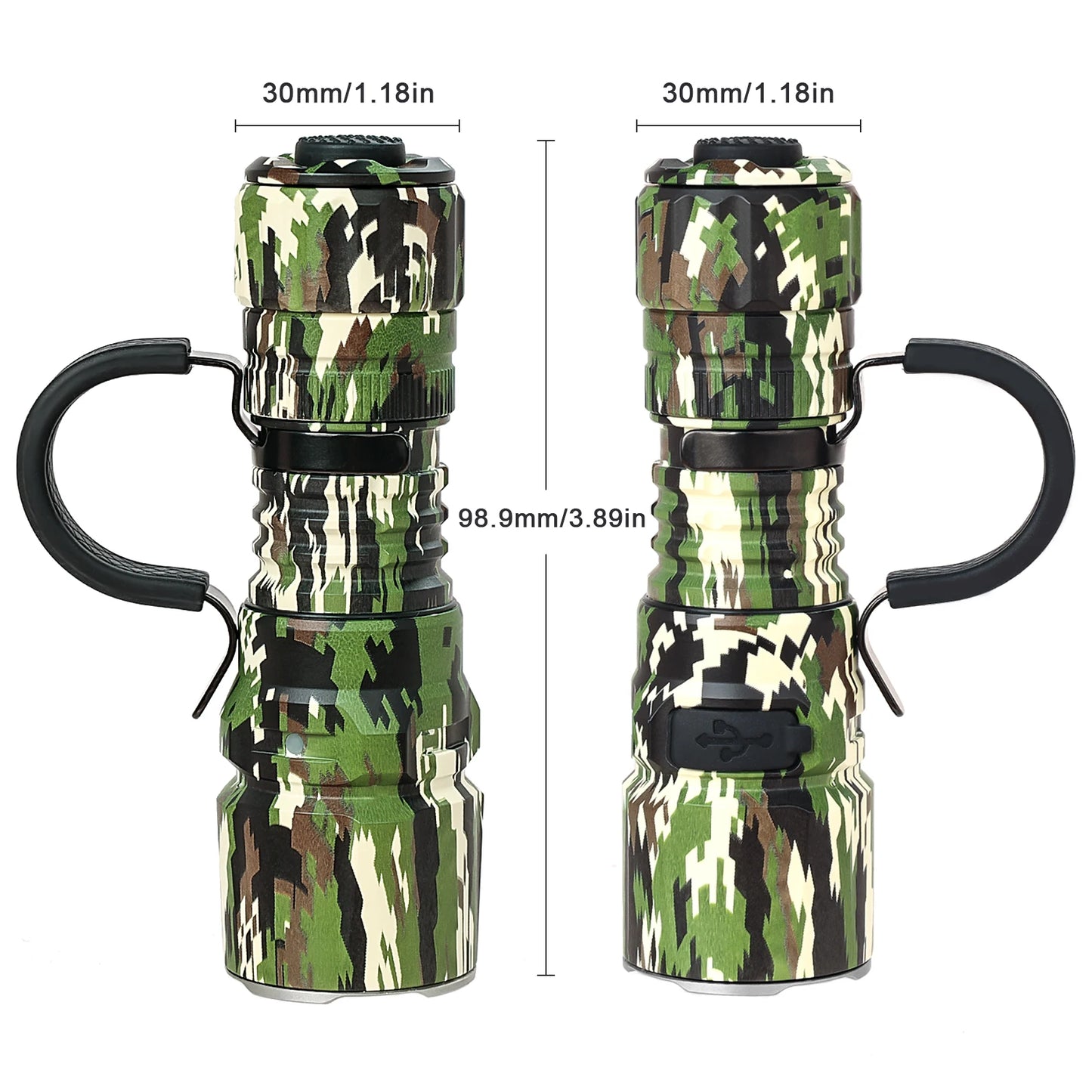 Wurkkos TD07 1300LM Tactical Flashlight 479M LongThrow IP68