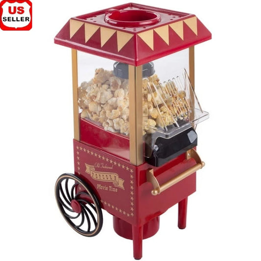 Vintage Air Popcorn Popper 6 Cup Countertop Easy Operation