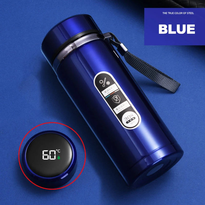 Stainless Steel Thermos Bottle LED Temperature Display