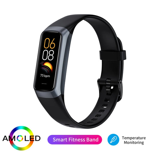 LIGE 1.1 inch Amoled Smart Watch Smartwatch Band Women Heart Rate Monitoring Waterproof men Smart Bracelet Sport Fitness Tracker