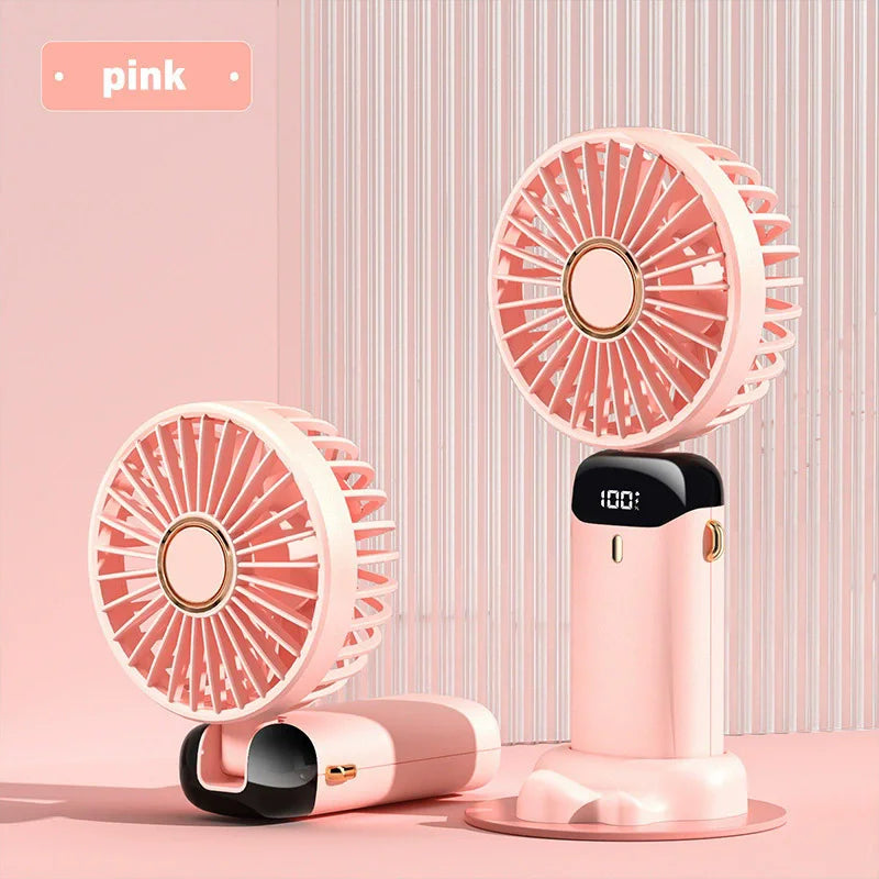 Rechargeable Neck Fan Portable USB Air Cooler For Home Use