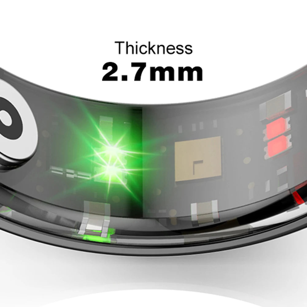R02 Smart Ring Military Grade Titanium Health Monitor IP68