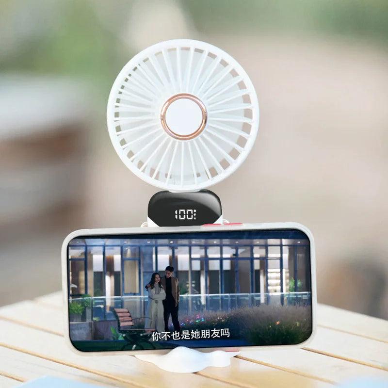 Rechargeable Neck Fan Portable USB Air Cooler For Home Use