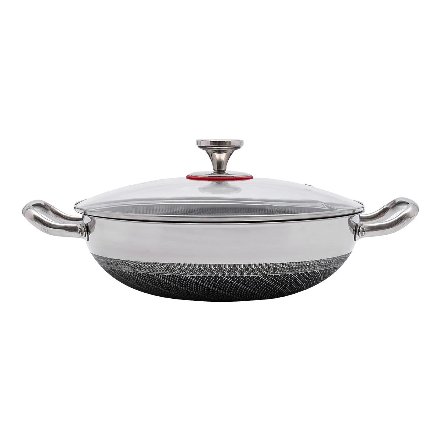 Stainless Steel Nonstick Frying Pan 12.6 Inch Fast Heat