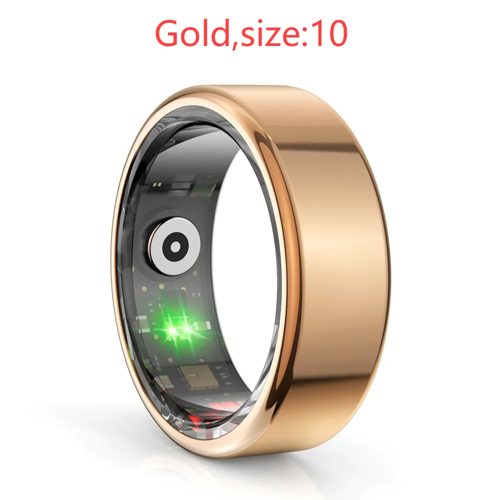 R02 Smart Ring Military Grade Titanium Health Monitor IP68