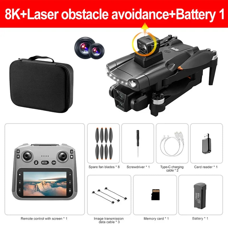Xiaomi V198MAX GPS Drone 8K Dual Camera 5G WiFi Foldable