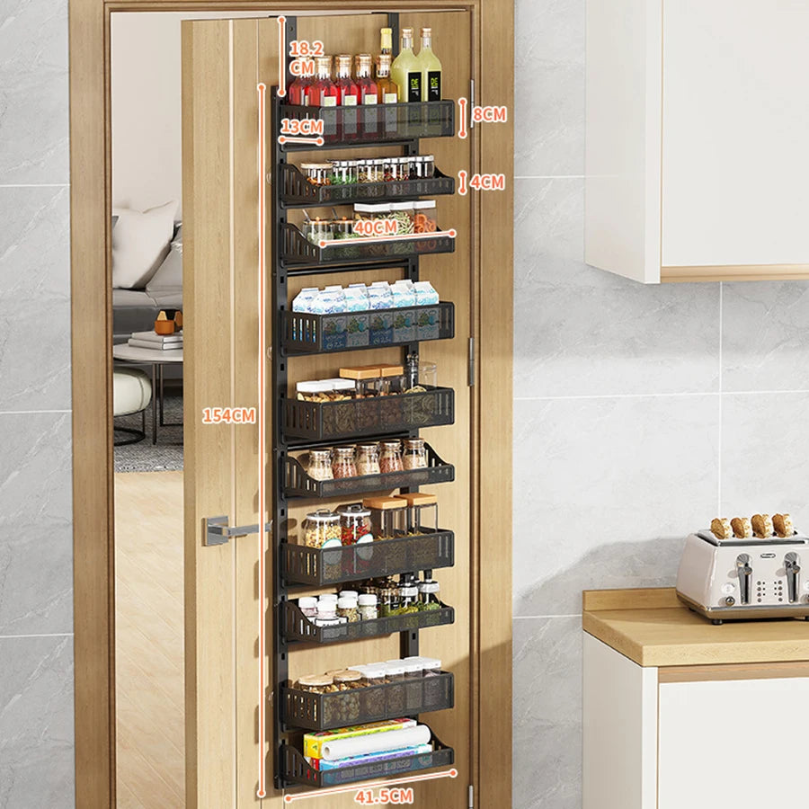Over The Door Pantry Organizer 10 Tier Heavy Duty Steel