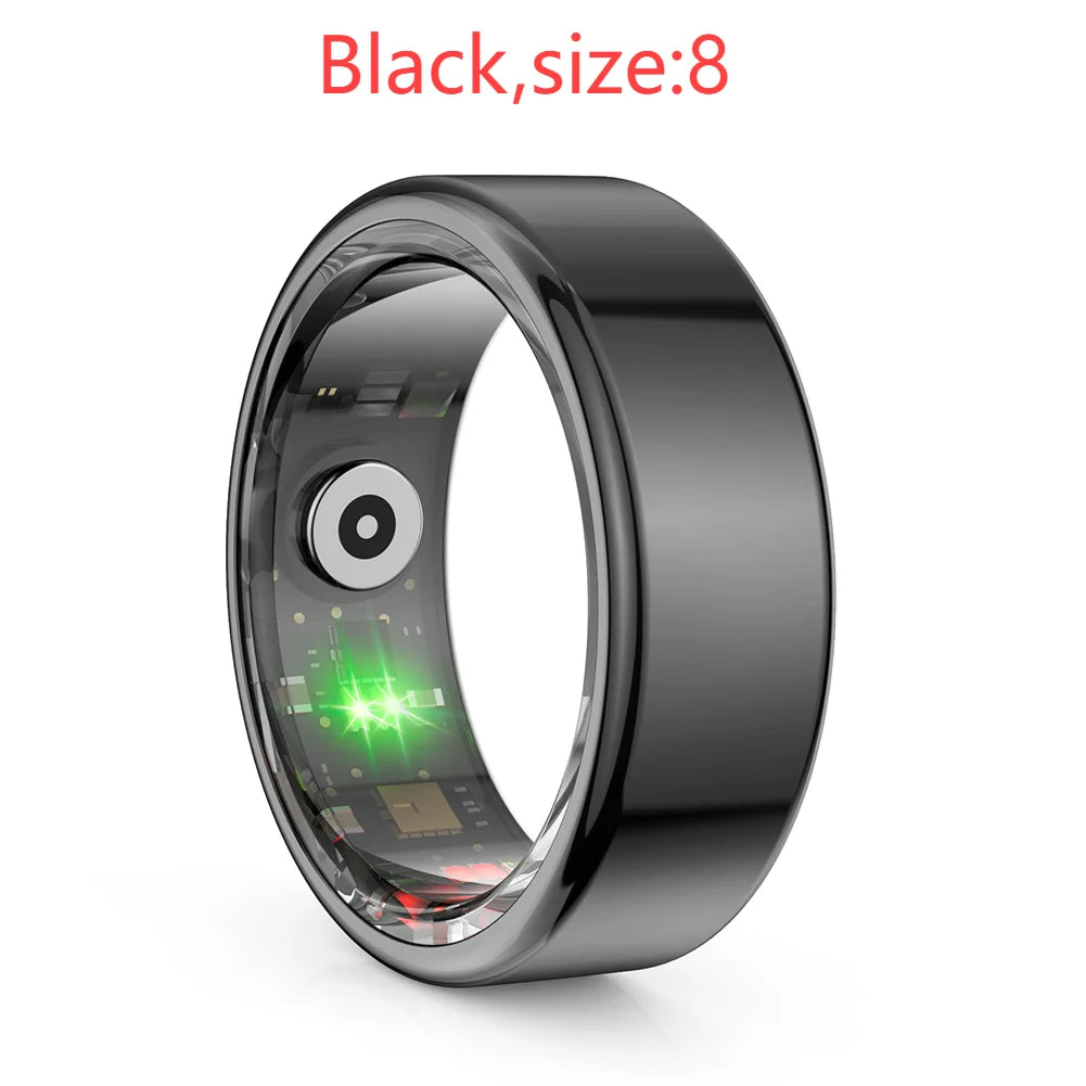 R02 Smart Ring Military Grade Titanium Health Monitor IP68