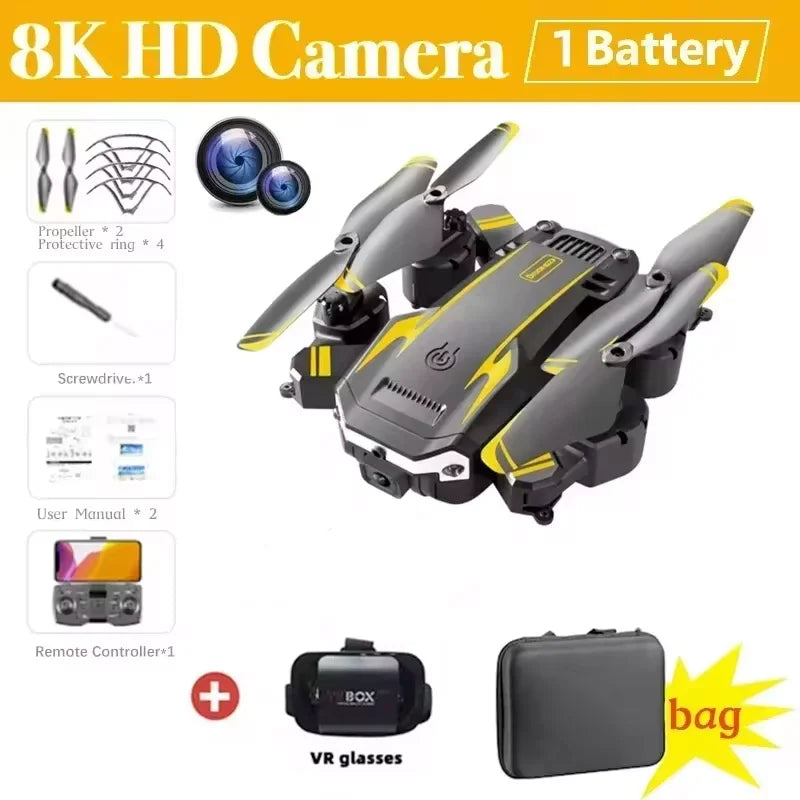G6 Pro 5G Drone With 8K Dual Cameras And 5KM RC Range
