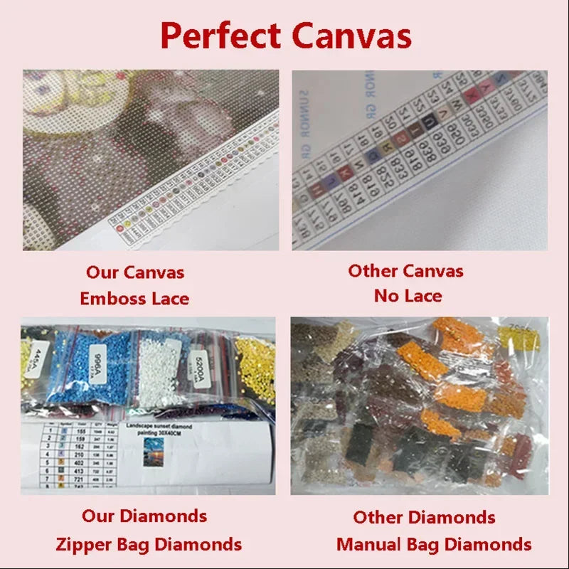 Disney Princess Castle AB Diamond Painting Kit 5D DIY