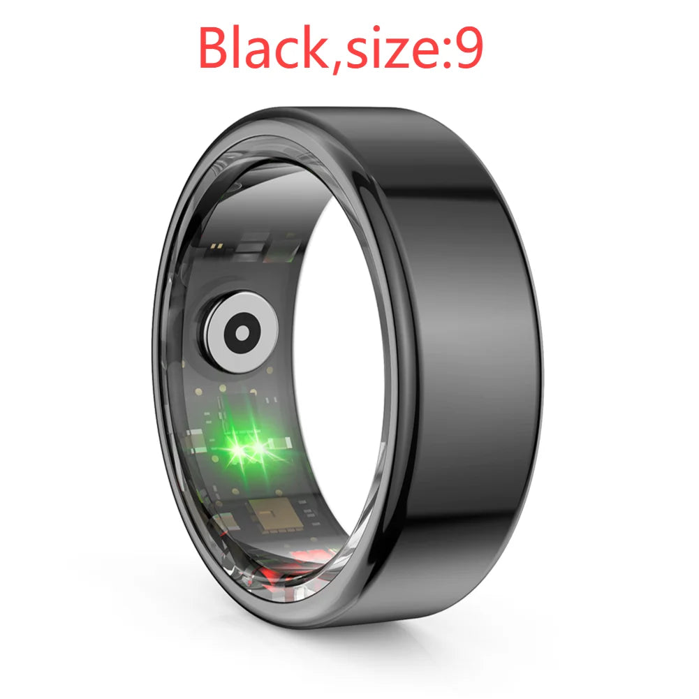 R02 Smart Ring Military Grade Titanium Health Monitor IP68