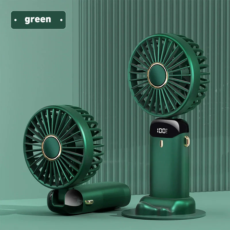 Rechargeable Neck Fan Portable USB Air Cooler For Home Use