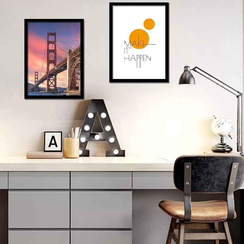 6 Sets 12x16 Picture Frame for Canvas Collage Art Gallery