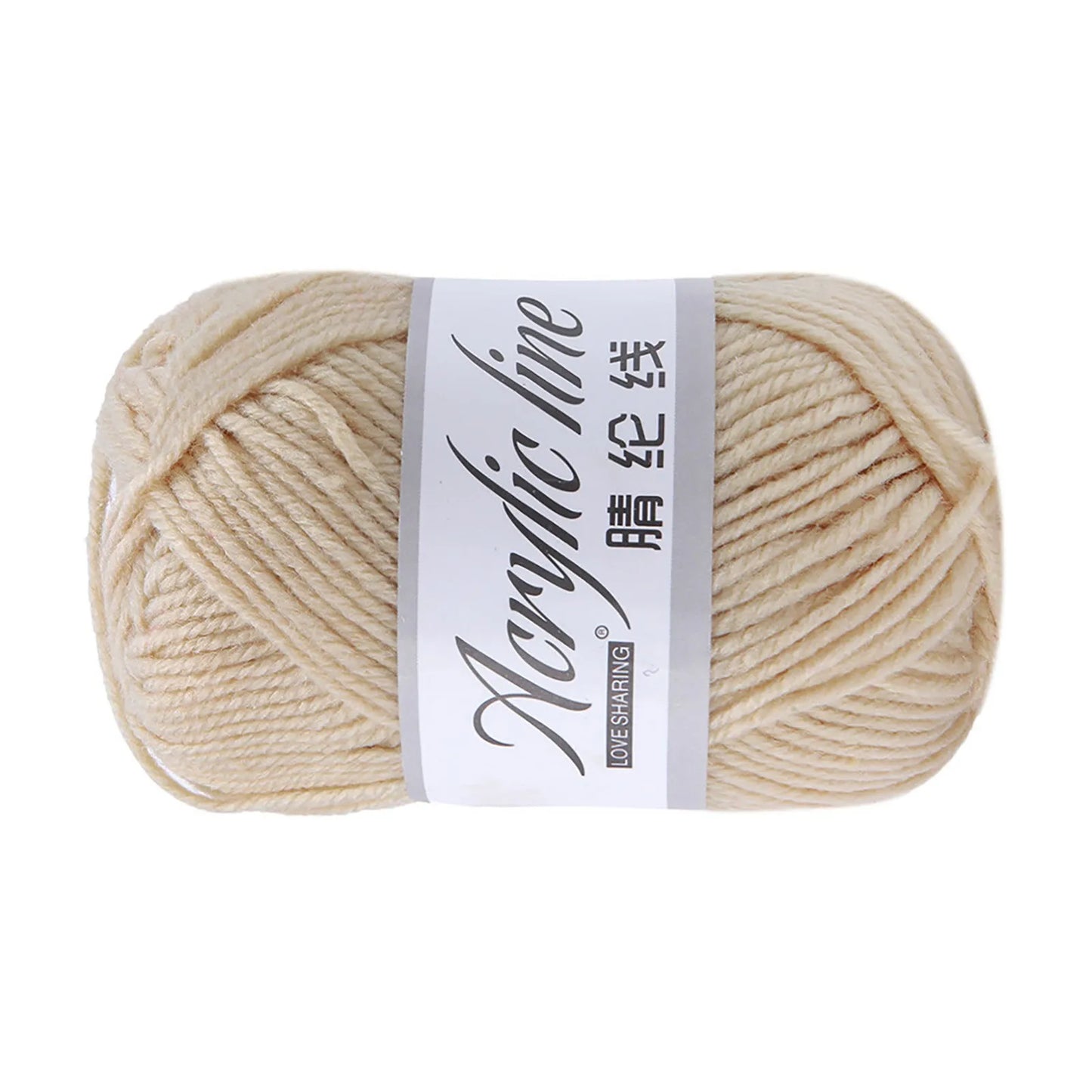 50g/Ball Acrylic Wool Yarn Thread Warm Diy Knitting Soft Baby Sweater Hat Knitted Kids Adult Scarf Supersoft Wholesale 12 Colors