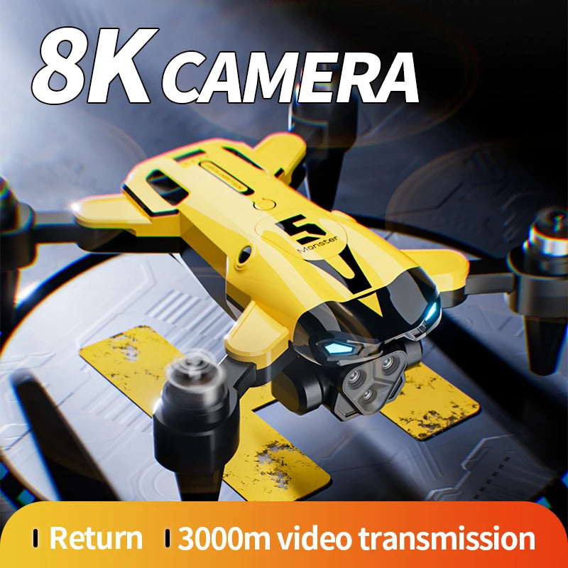 KBDFA M5 Max Drone 8K 4K Camera Wide Angle Optical Flow