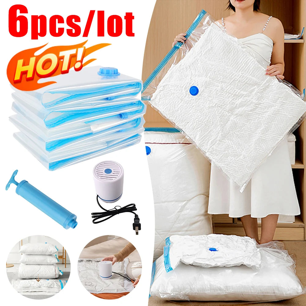Reusable Vacuum Bags With Electric Pump Mini Vacuum Sealer